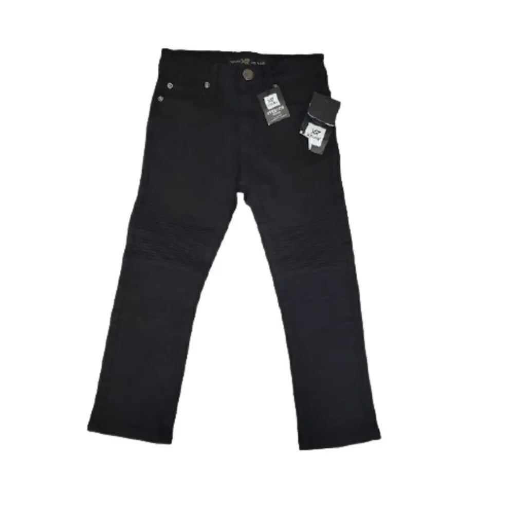 X-Ray boys Black Casual Straight Leg Comfort Jeans Size 6